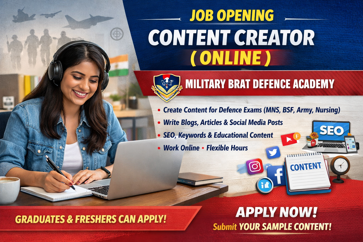 Job Opening: Content Creator (Online)